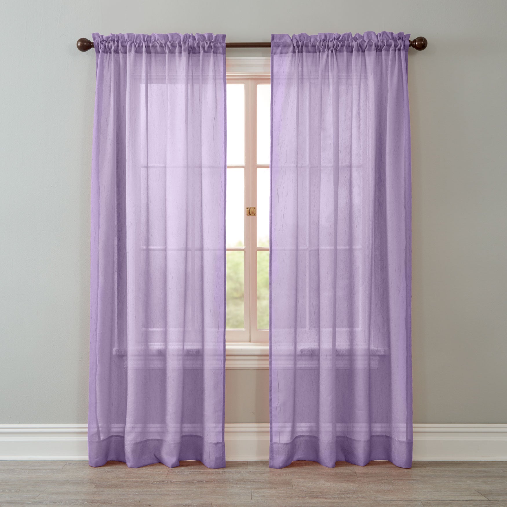 BH Studio Crushed Voile Rod-Pocket Panel image number 0