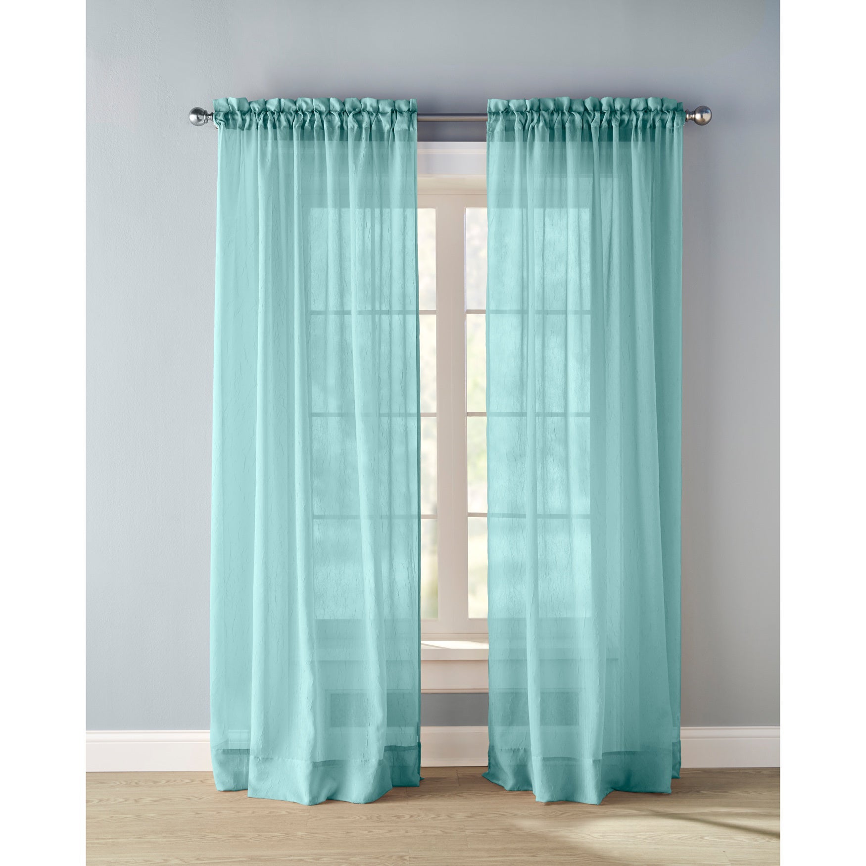 BH Studio Crushed Voile Rod-Pocket Panel image number 0