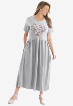 women's embroidered dress Wisnia Eyelet Embroidered Dress