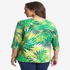 Stretch Cotton V-Neck Tee image number null