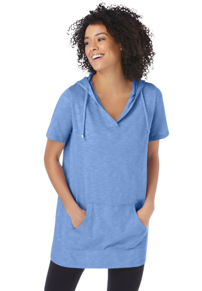 Short-Sleeve Hoodie image number 1