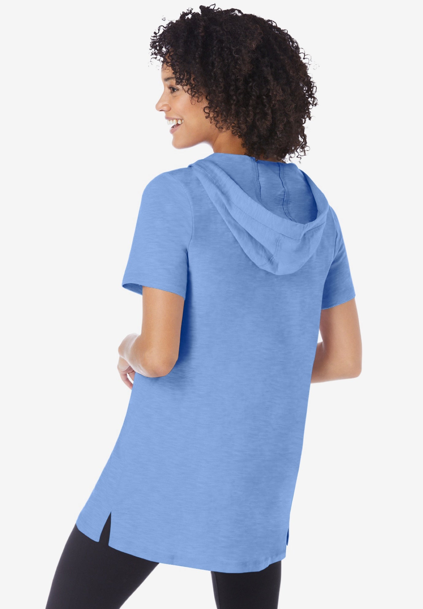 Short-Sleeve Hoodie image number 1