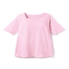 Perfect Elbow-Sleeve Square-Neck Tee image number null