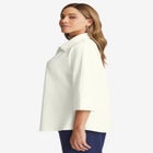 Stretch Knit Crepe Trapeze Tunic image number null