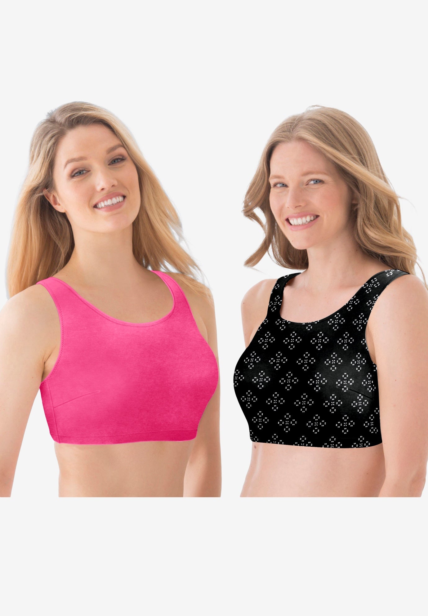 Wireless Sport Bra 2-Pack image number 0