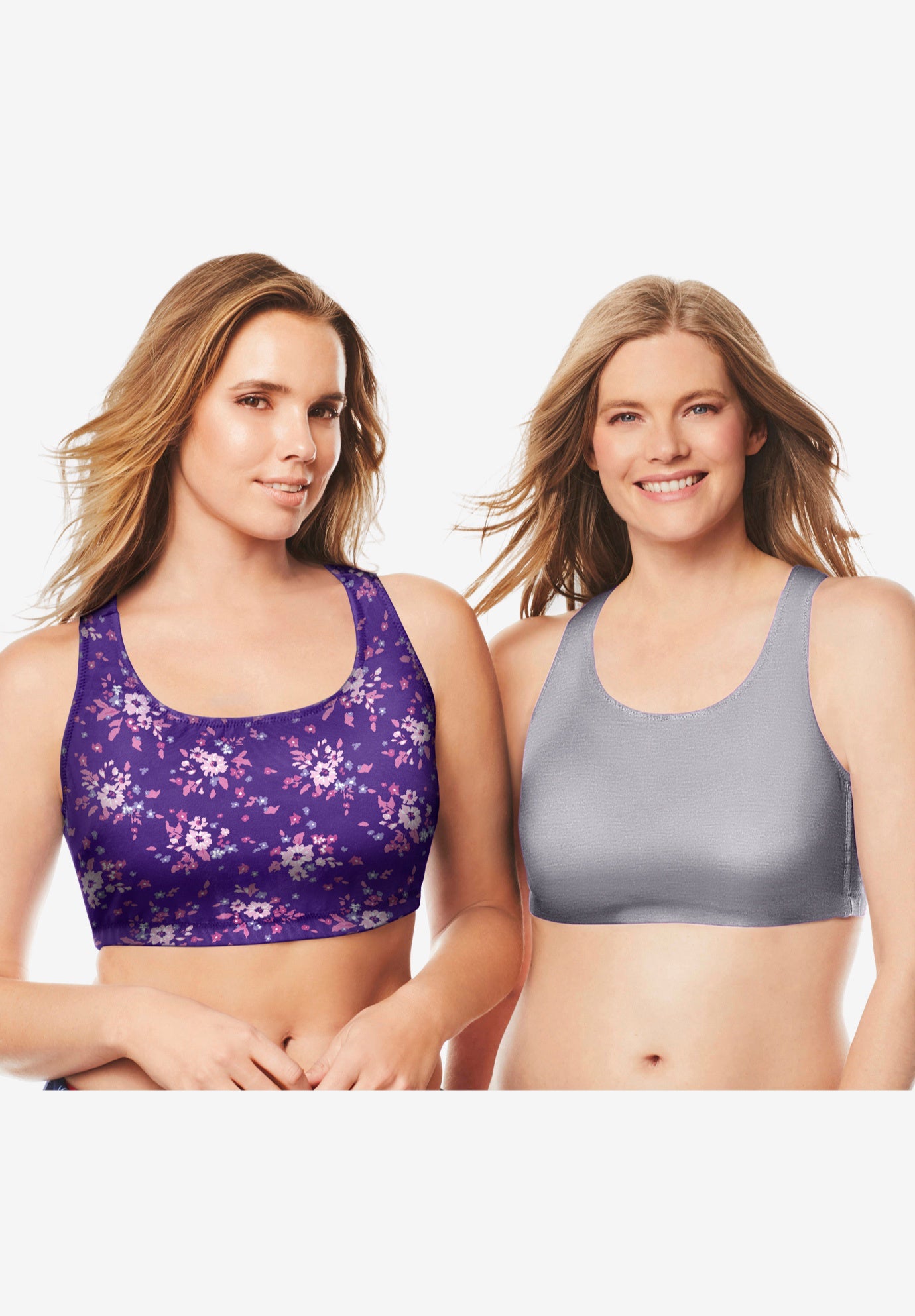 Wireless Sport Bra 2-Pack image number 0