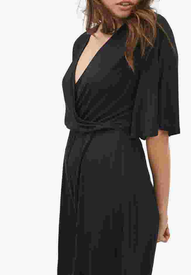 Flutter Sleeve Surplice Romper image number 1