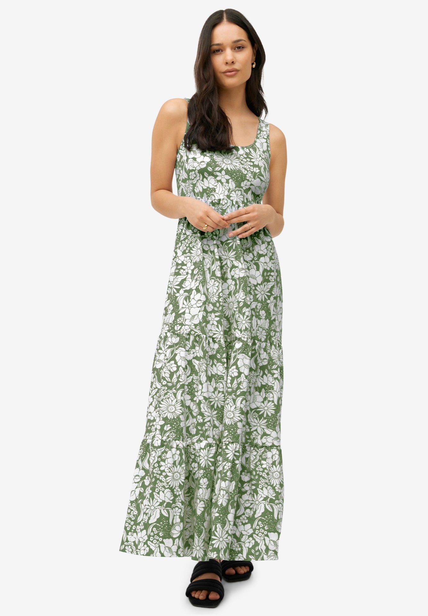Tiered Maxi Dress image number 0