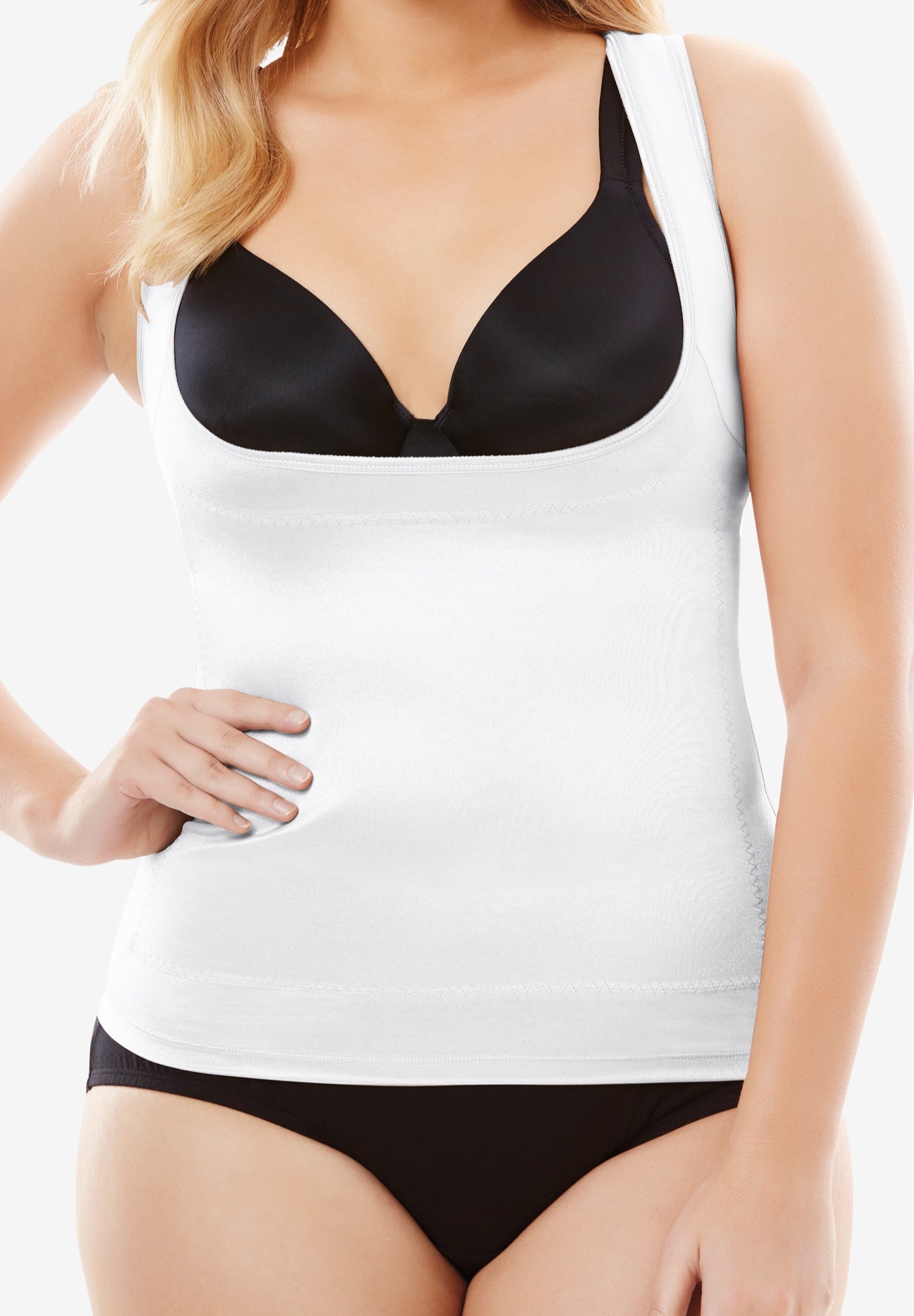 Power Shaper Firm Control Wear-Your-Own-Bra Shaper Tank image number 0