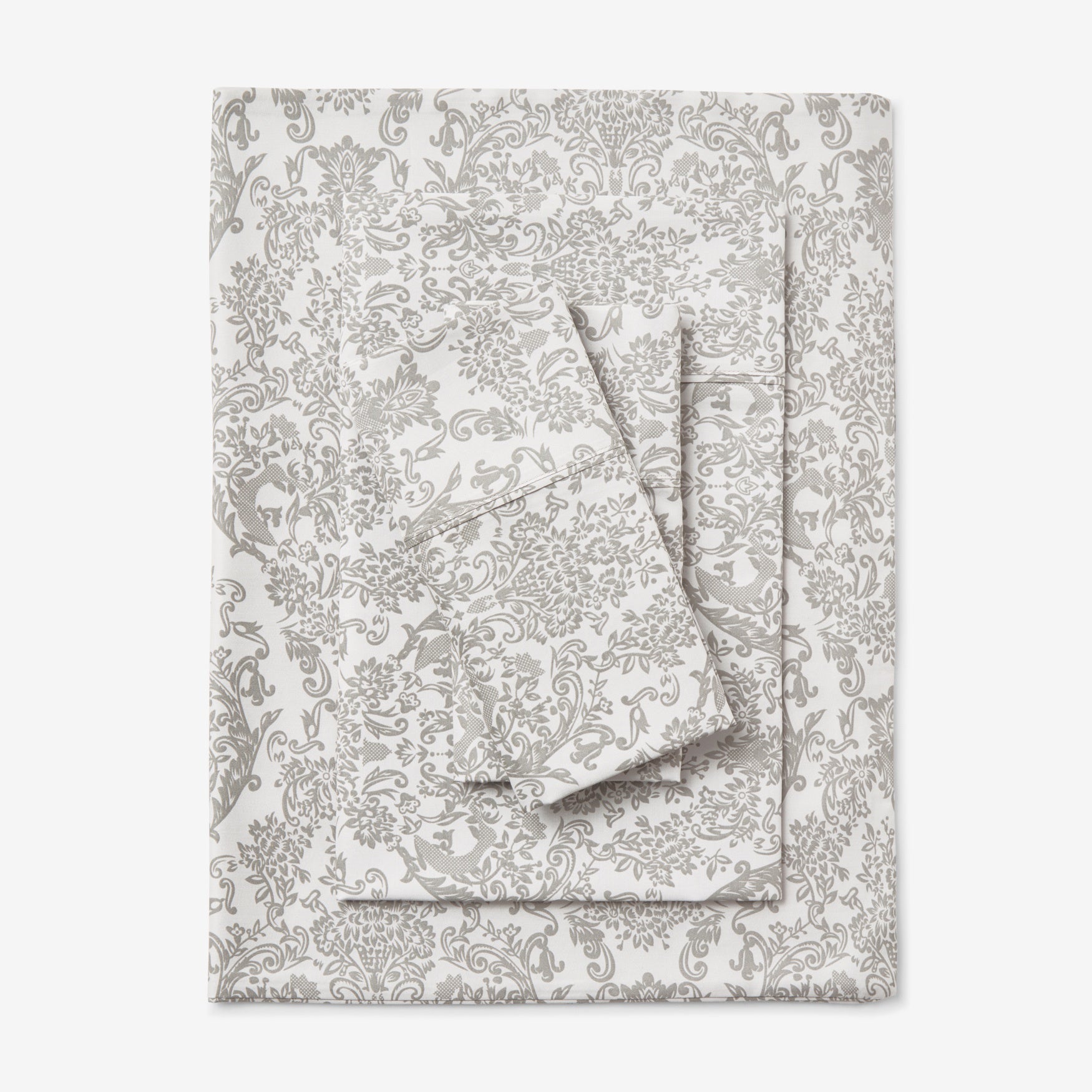 Printed Damask 6-PC. Sheet Set image number 0