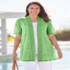 Lightweight Open Front Cardigan image number null