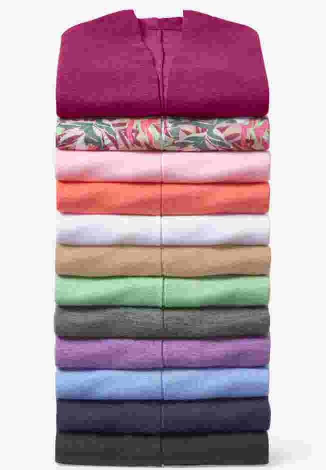 Lightweight Open Front Cardigan image number 4