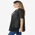 Lightweight Open Front Cardigan image number null