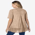 Lightweight Open Front Cardigan Sweater image number null