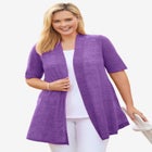 Lightweight Open Front Cardigan image number null