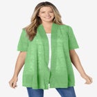 Lightweight Open Front Cardigan image number null