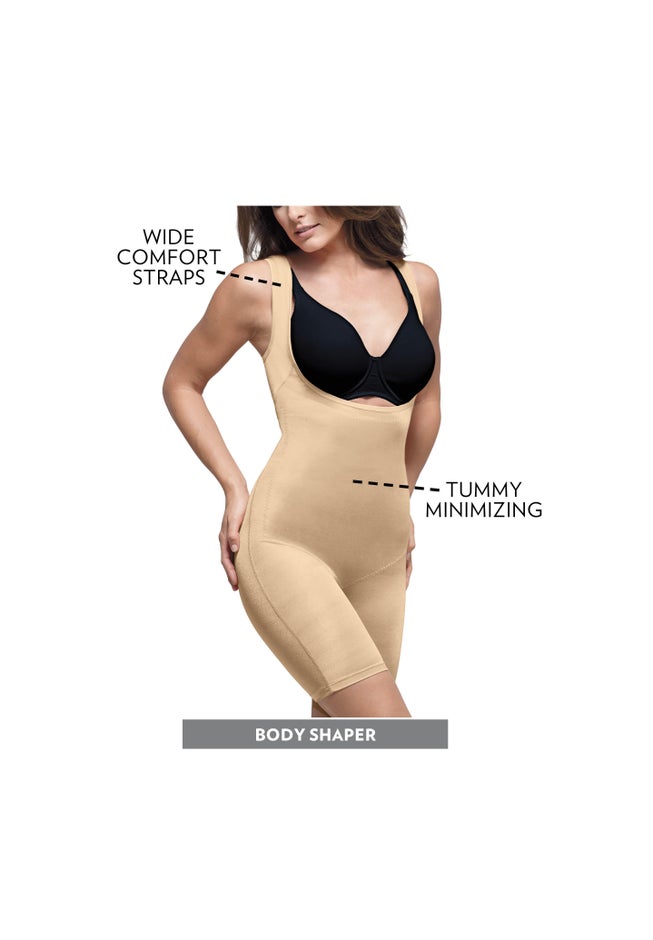 Power Shaper Firm Control Wear-Your-Own-Bra Body Shaper image number 4