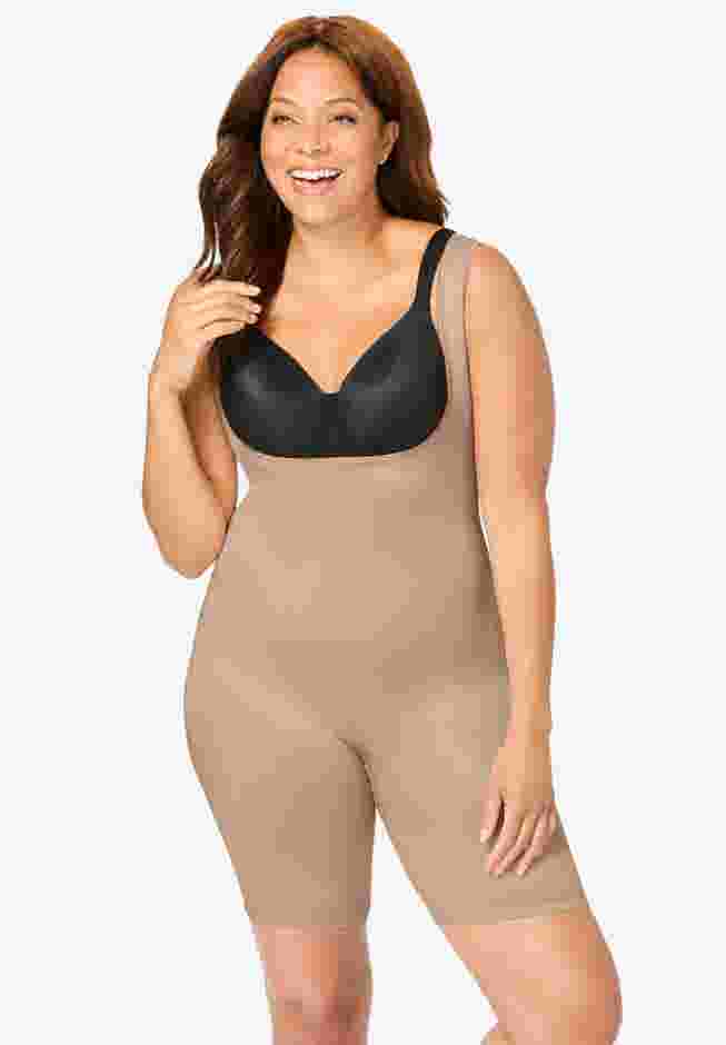 Power Shaper Firm Control Wear-Your-Own-Bra Body Shaper image number 2