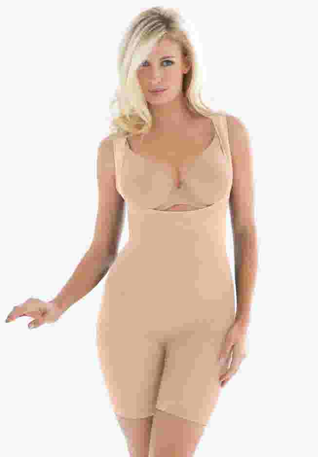 Power Shaper Firm Control Wear-Your-Own-Bra Body Shaper image number 0