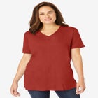 Faux Suede Tee image number null