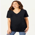 Faux Suede Tee image number null