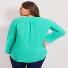 Roll Tab Pintuck Tunic image number 1