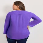 Roll Tab Pintuck Tunic image number 1