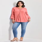Crochet Lace Trim Top image number null