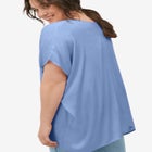 Oversized Linen-Blend Tunic image number null