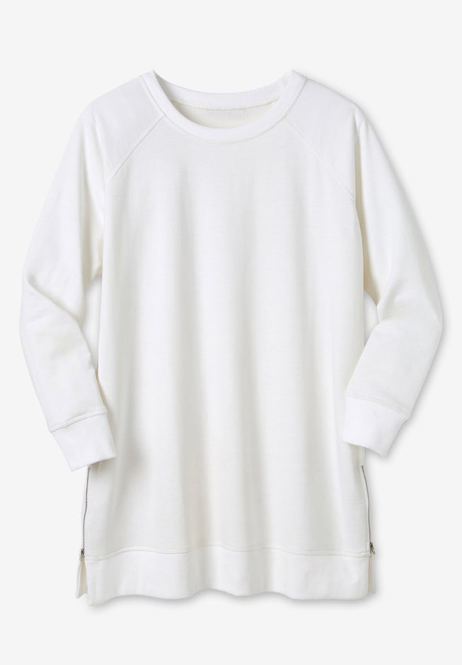 Side Zip Sweatshirt image number 1