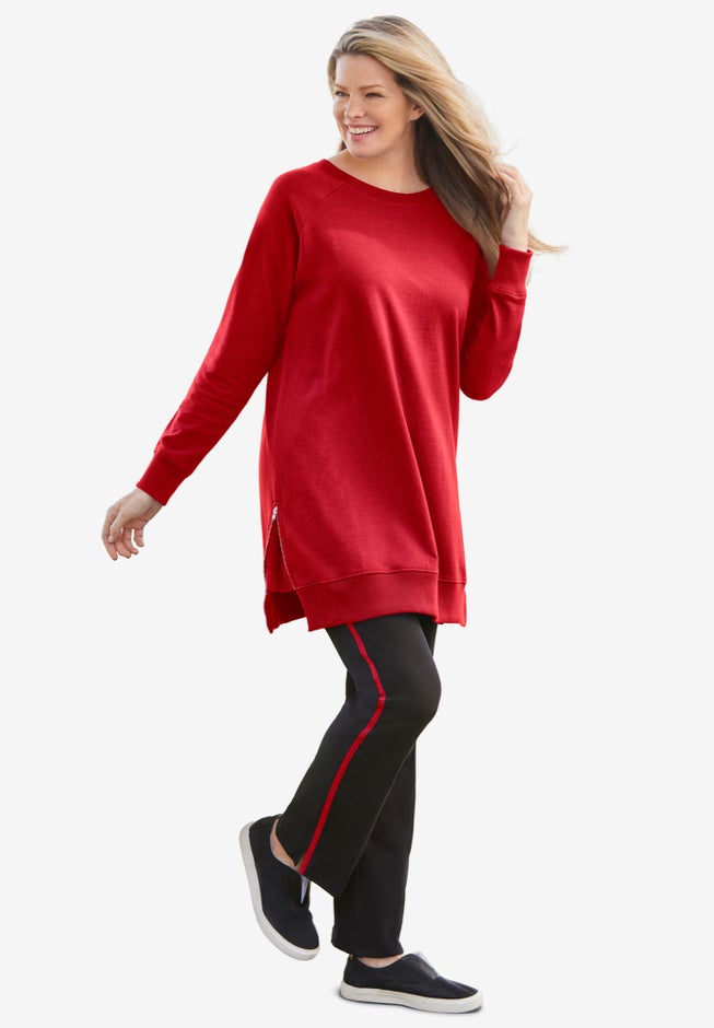 Side Zip Sweatshirt image number 3