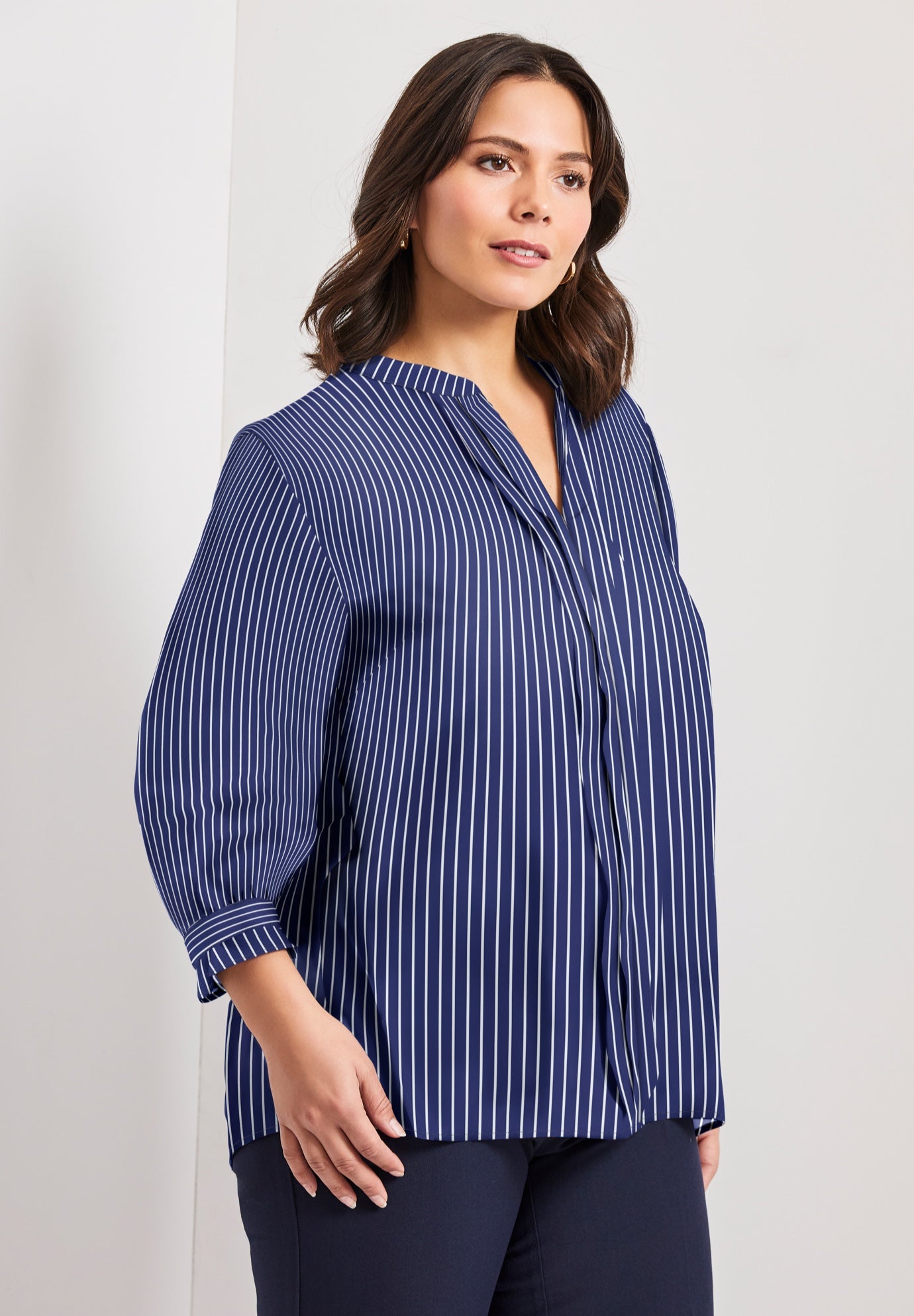 Pintuck Popover Top image number 2