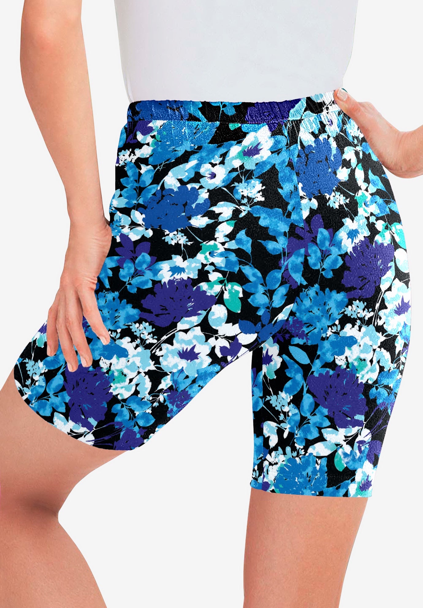 Stretch Cotton Bike Short image number 1