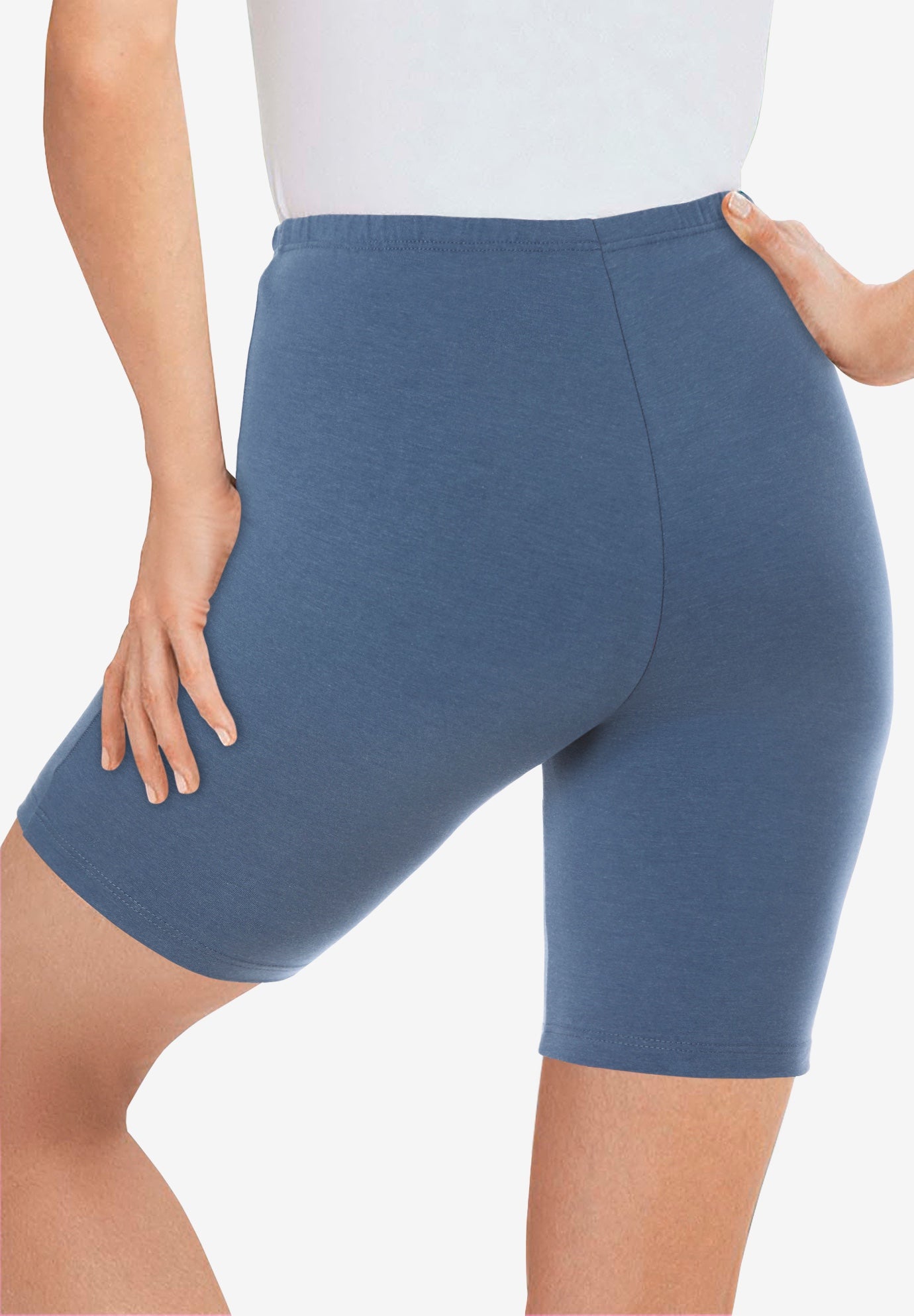 Stretch Cotton Bike Short image number 1