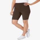 Stretch Cotton Bike Short image number null