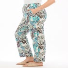 Straight Leg Linen Pant image number null