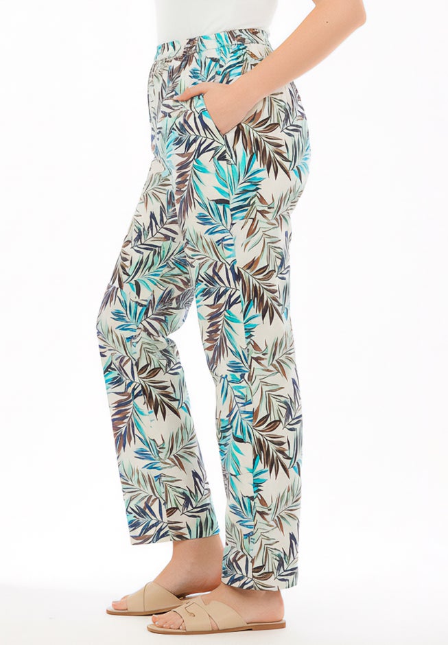 Straight Leg Linen Pant image number 2