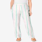 Straight Leg Linen Pant image number null