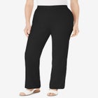Straight Leg Linen Pant image number null