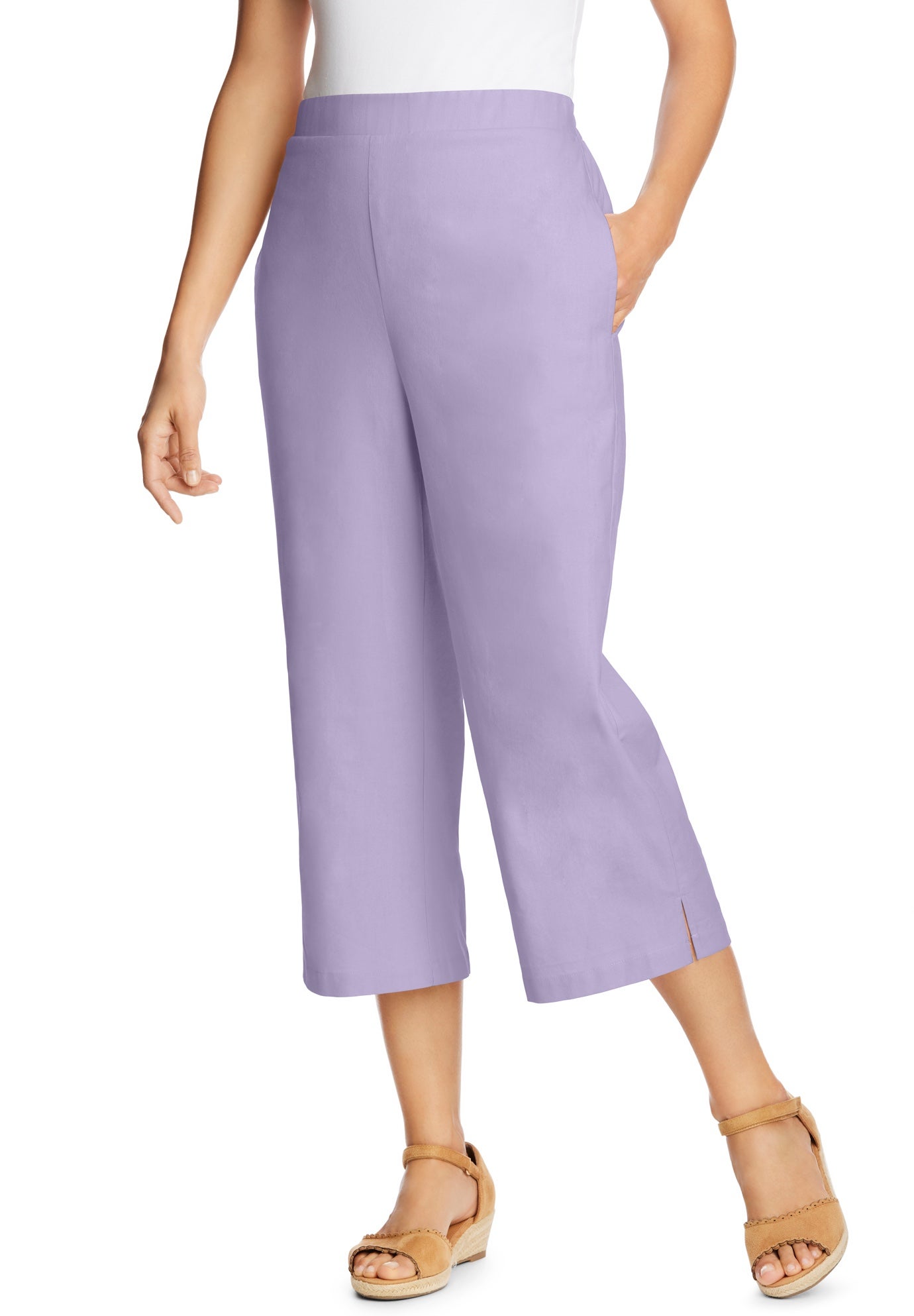 Linen Capri image number 1