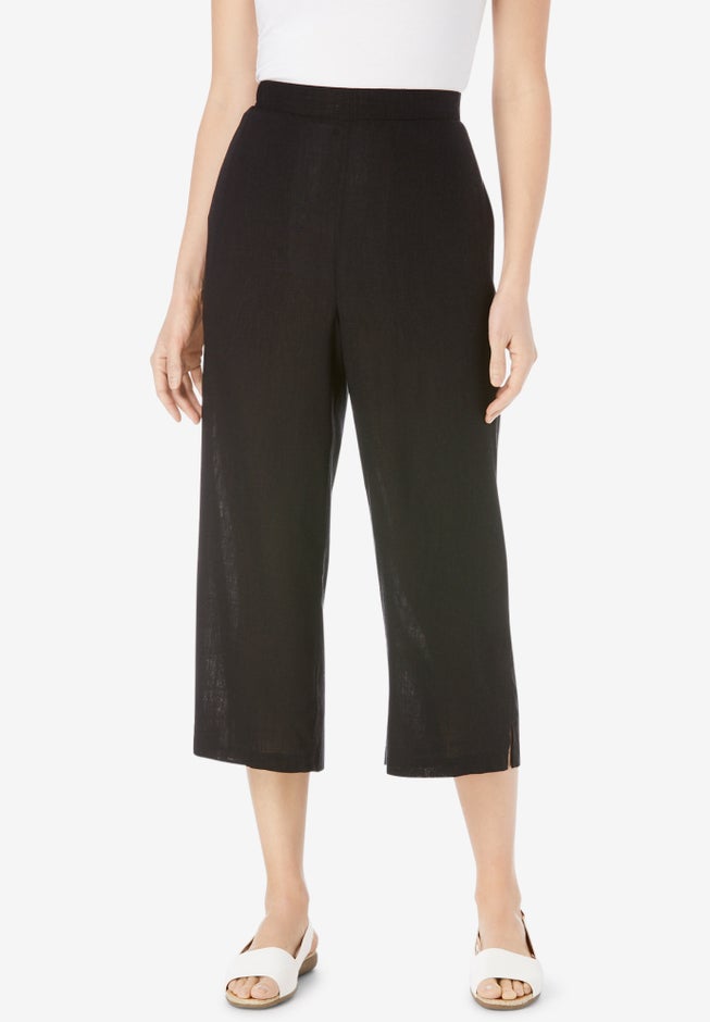 Linen Capri image number 0