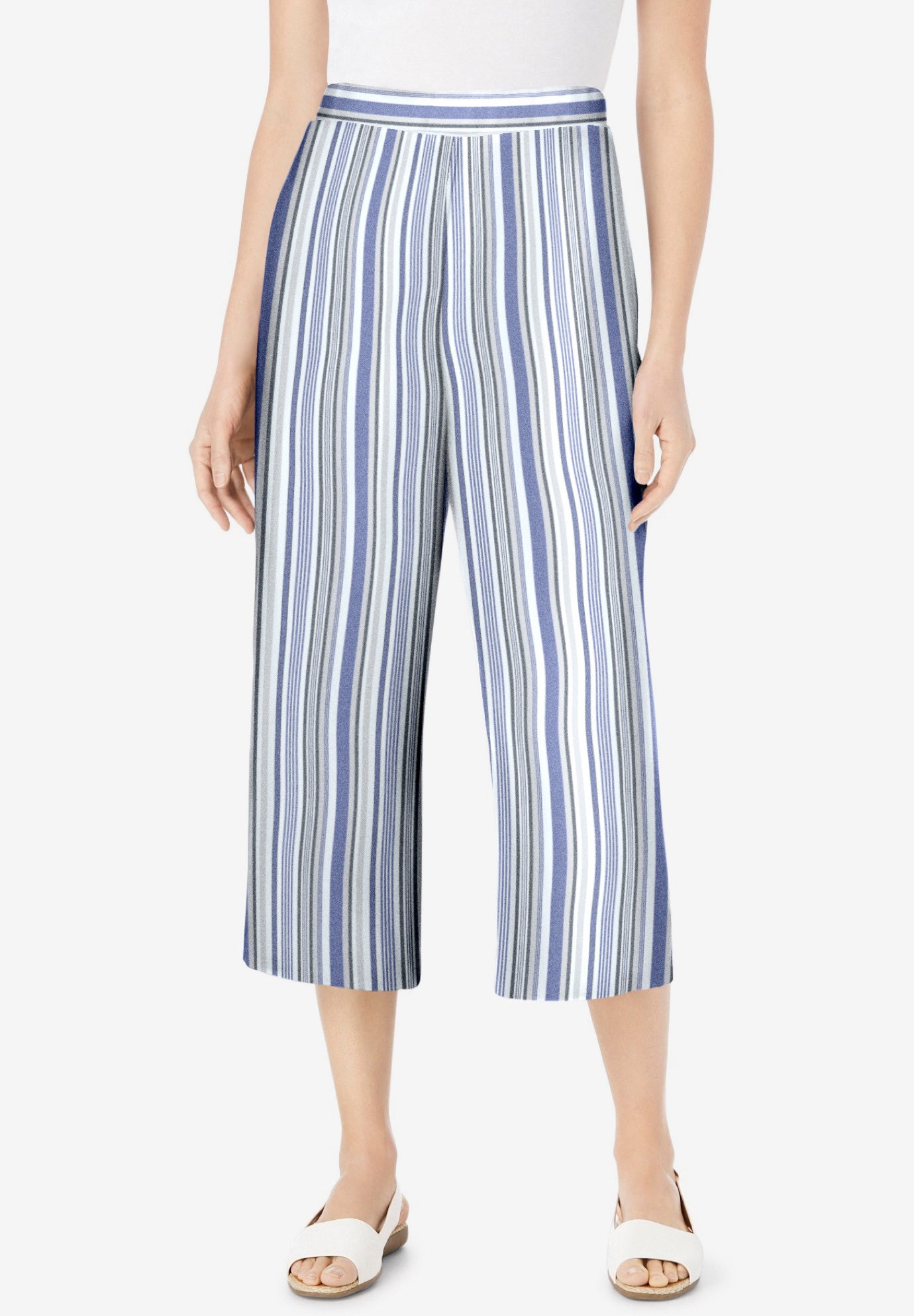 Linen Capri image number 0