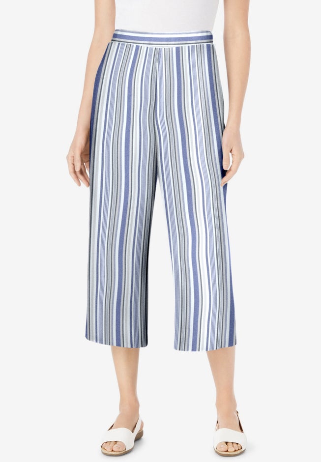 Linen Capri image number 0