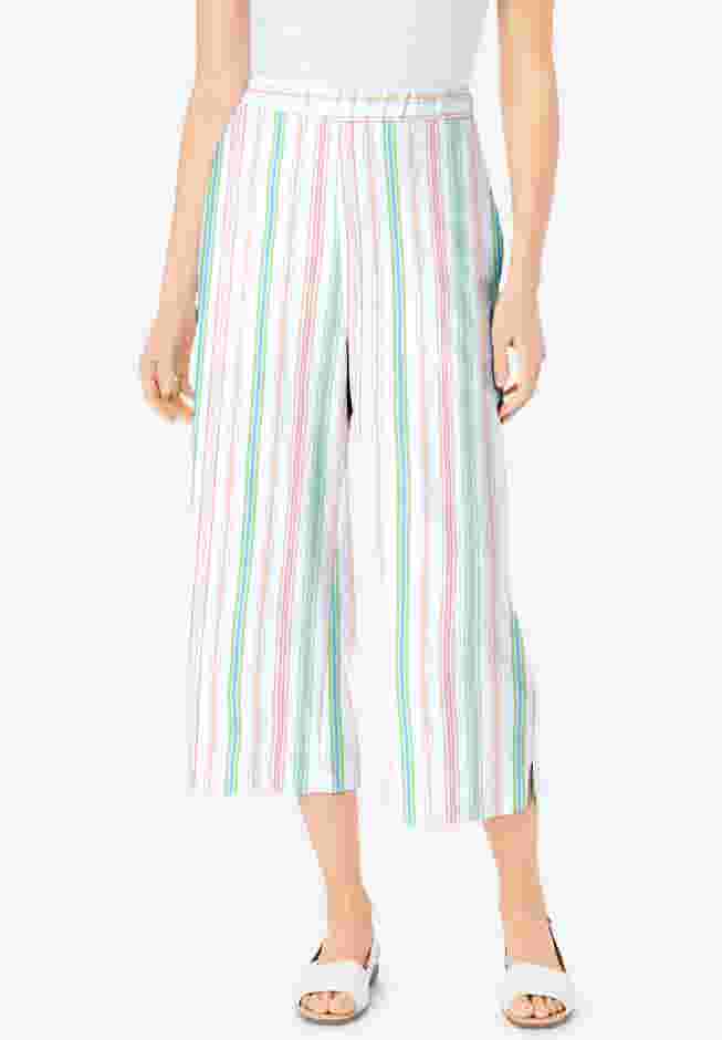 Linen Capri image number 0