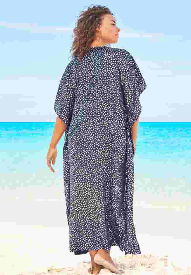 V-Neck Swim Caftan image number 1