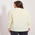 Signature Button Front Blouse image number 1