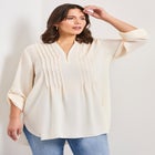 Roll Tab Zip Front Tunic image number 3