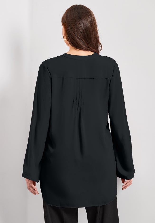 Roll Tab Zip Front Tunic image number 1