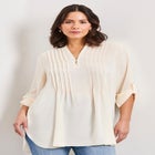 Roll Tab Zip Front Tunic image number 0