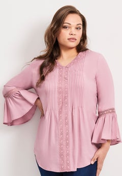Lace Trim Tunic